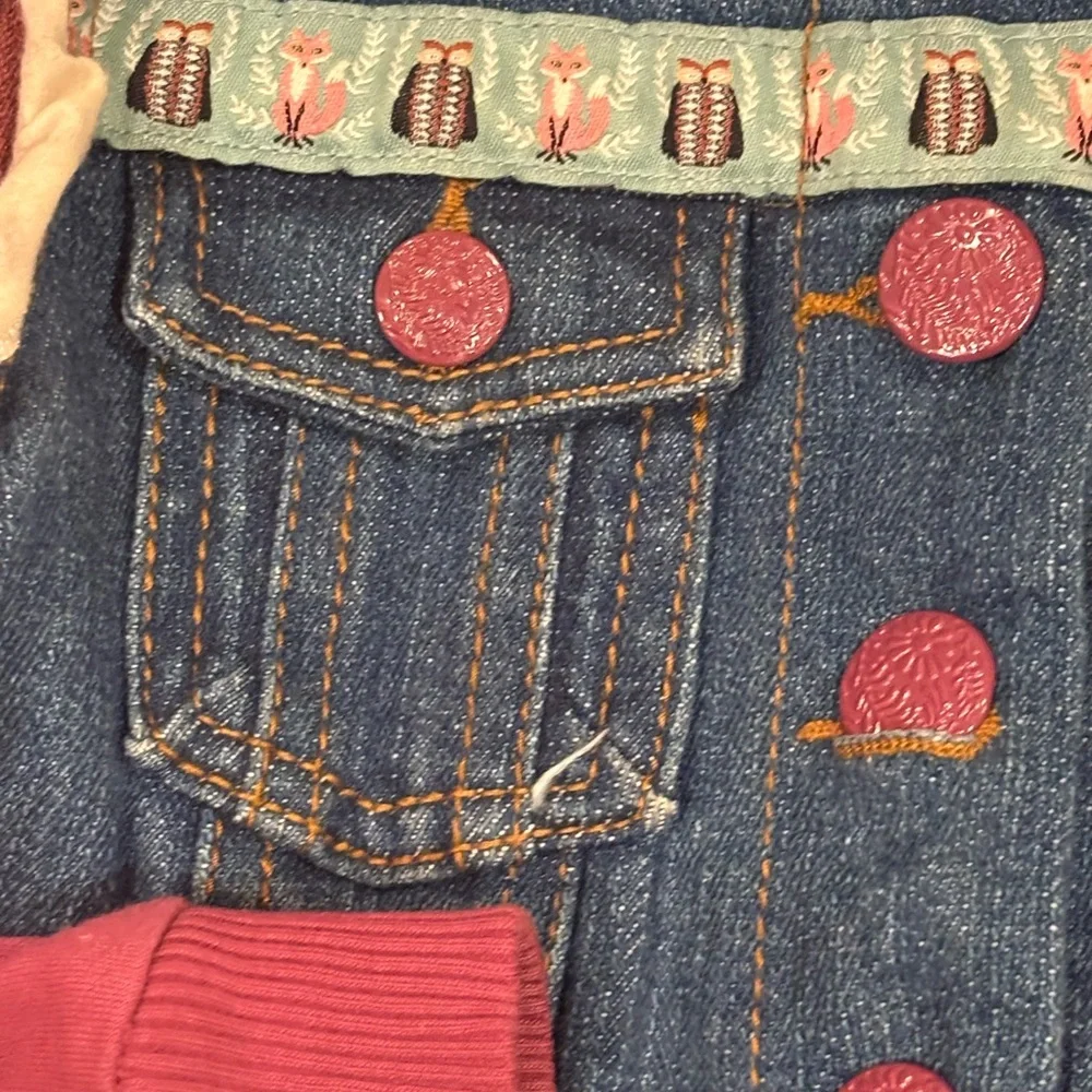 Matilda Jane Jean Jacket with Floral Hood‎